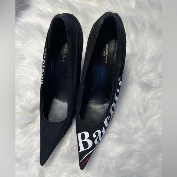 Balenciaga shoes black high heels size 8 (brand new) - Picture 2 of 2